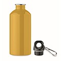 Jednostenná fľaša 500 ml, tmavozlatá