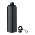 Jednostenná fľaša 750 ml, čierna