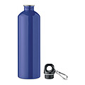Jednostenná fľaša 750 ml, modrá