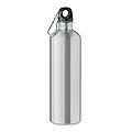Jednostenná fľaša 750 ml, strieborná