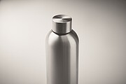 Jednostenná fľaša 750 ml, strieborná