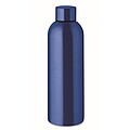 Jednostenná fľaša 750 ml, tmavomodrá