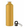 Jednostenná fľaša 750 ml, tmavožltá