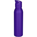 Jednostenná fľaša na vodu z recyklovanej nehrdzavejúcej ocele 650 ml, fialová