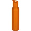 Jednostenná fľaša na vodu z recyklovanej nehrdzavejúcej ocele 650 ml, oranžová