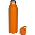 Jednostenná fľaša na vodu z recyklovanej nehrdzavejúcej ocele 650 ml, oranžová