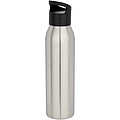 Jednostenná fľaša na vodu z recyklovanej nehrdzavejúcej ocele 650 ml, strieborná