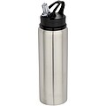 Jednostenná fľaša na vodu z recyklovanej nerezovej ocele 800ml, sivá