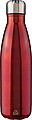 Jednostenná nerezová fľaša 650 ml, červená