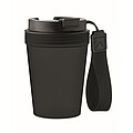 Jednostenný hrnček 300 ml, čierna