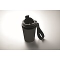 Jednostenný hrnček 300 ml, čierna