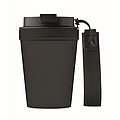 Jednostenný hrnček 300 ml, čierna