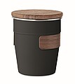 Jednostenný termohrnček, 350 ml, čierna