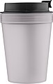 Jednostenný termohrnček so šnúrkou na zápästie 350 ml, transparentná