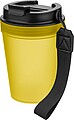 Jednostenný termohrnček so šnúrkou na zápästie 350 ml, žltá