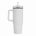 KEFALON Dvojstenný XXL termohrnček, 900 ml, biela