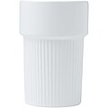 Kelímok s bambusovým povrchom 340ml, biela