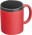 Keramický hrnček 300 ml, červená