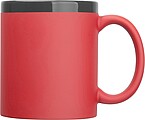 Keramický hrnček 300 ml, červená