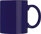 Keramický hrnček 300 ml, vo vnútri biely, zvonku modrý