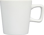 Keramický hrnček o objeme 280 ml, biela