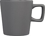 Keramický hrnček o objeme 280 ml, sivá