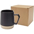 Keramický hrnček s matným povrchom 300 ml, čierna