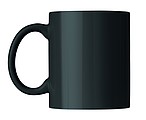 Keramický hrnček v krabičke, 300ml, čierny