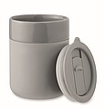 Keramický pohár 330 ml, sivá