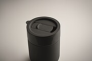 Keramický pohár 330ml, čierny
