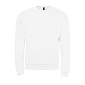 Klasická mikina SOLS SPIDER, biela, 3XL