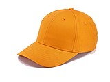 Klasická šesťpanelová čiapočka s prackou, oranžová