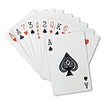 Klasické hracie karty v plastovej krabičke, 54 kariet.