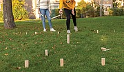 Kubb, vonkajšia hra