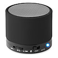 Kulatý bluetooth reproduktor, čierna
