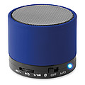 Kulatý bluetooth reproduktor, kráľovská modrá