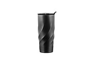 KUMKOY Cestovný XL termohrnček BrandCharger, 500 ml, gunmetal