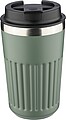 LACHOS Cestovný termohrnček z recyklovanej nerezovej ocele, 400 ml, zelená