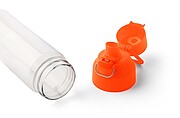 Ľahká tritanová fľaša s farebným viečkom 750 ml, oranžová