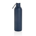 LARNAKA Vakuová termoska z recyklovanej nehrdzavejúcej ocele, 1000 ml, námornícka modrá