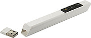 Laserové ukazovátko s USB, biele