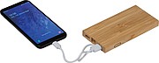 LEONFA Powerbanka 8000mAh s bambusovým povrchom