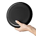 Lietajúci tanier o priemere 21 cm, čierna