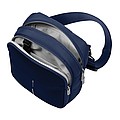 LISSORA Športová crossbody taška na nosenie 3 spôsobmi, modrá