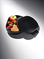 Lunchbox z recyklovaného plastu, čierny