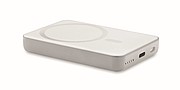Magnetická bezdrôtová nabíjačka a powerbanka 5000mAh, biela