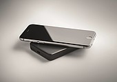 Magnetická bezdrôtová nabíjačka a powerbanka 5000mAh, čierna