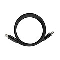 Magnetický 60W kábel USB-C, čierna