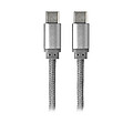 Magnetický 60W kábel USB-C, strieborná