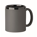 MAGRESO Keramický hrnček so Soft Touch povrchom na laser, 300 ml, tmavosivá